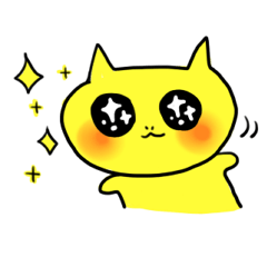 [LINEスタンプ] 目ヂカラねこちゃん