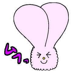 [LINEスタンプ] ふわもこのみみぃ