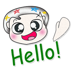 [LINEスタンプ] Mr. Yamashi. Good luck！