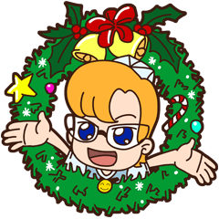 [LINEスタンプ] Joyce MaMa (Christmas ＆ New Year)