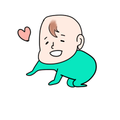 [LINEスタンプ] 基本の赤ちゃん