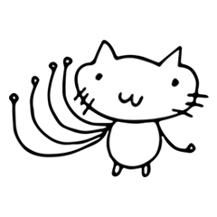 [LINEスタンプ] ゆとり猫