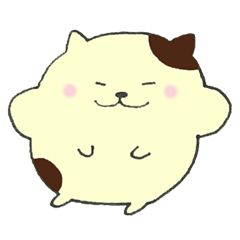 [LINEスタンプ] まんまるはむちゃん