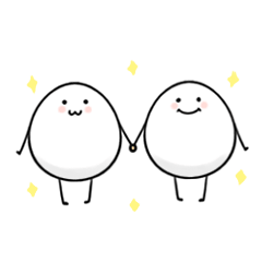 [LINEスタンプ] Eggs-Bai Bai and MuMu