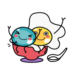 [LINEスタンプ] Bualoy and Kaiwan