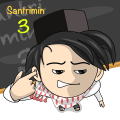 [LINEスタンプ] Santrimin 3