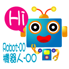 [LINEスタンプ] Robot-OO