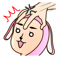 [LINEスタンプ] Fen-Mai bunny girl