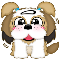 [LINEスタンプ] Alex little dog 2