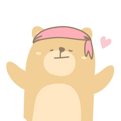 [LINEスタンプ] The Popo Bear