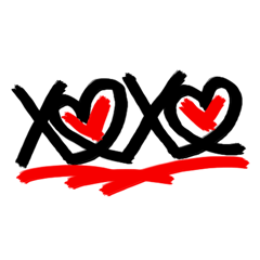 [LINEスタンプ] XOXO: Cool Speaker