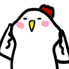 [LINEスタンプ] ニワトリのトリP君