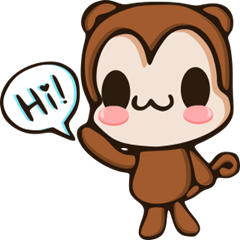 [LINEスタンプ] Saru ling No.2