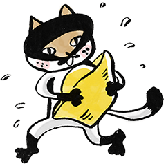 [LINEスタンプ] Creepy cats