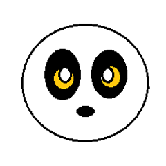 [LINEスタンプ] Panda lui lui