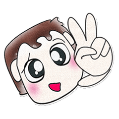 [LINEスタンプ] Mr. Hiroki. ^___^