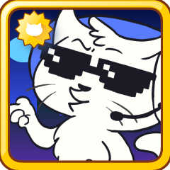 [LINEスタンプ] Online Gamer Kitty Cat