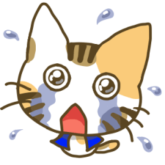 [LINEスタンプ] vest cat