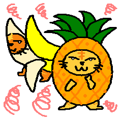 [LINEスタンプ] Hermit crab cat twins6