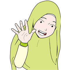 [LINEスタンプ] Trend Setter Hijabers