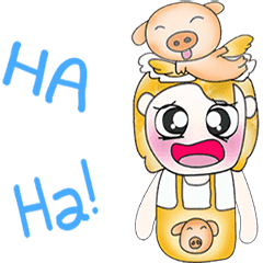 [LINEスタンプ] Mr. Mari. Ha Ha Ha！