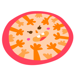 [LINEスタンプ] Galaxy Microorganism's diary