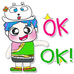 [LINEスタンプ] Mr. Hatoru and rabbit. ^_^