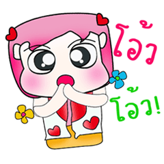 [LINEスタンプ] Miss. Naoko. ！！ Hello！！