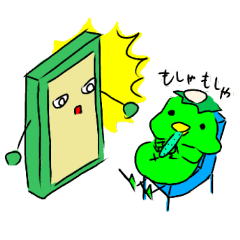 [LINEスタンプ] かっぱと愉快な仲間たち