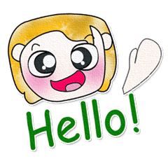 [LINEスタンプ] Mr. Mari. Hello！！！ ^__^