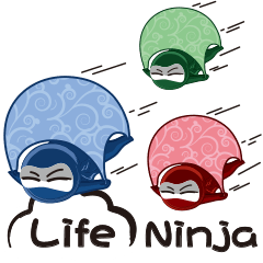[LINEスタンプ] Life Ninja