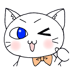 [LINEスタンプ] りぼんねこ リアクションスタンプ