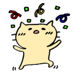 [LINEスタンプ] ネコのミャー