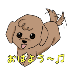 [LINEスタンプ] マルプーのロワくん