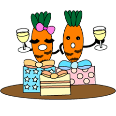 [LINEスタンプ] carrot society