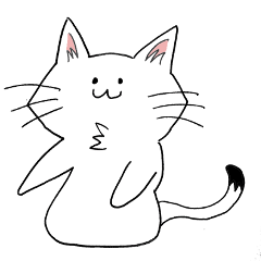 [LINEスタンプ] 癒し（いニャ～し）