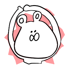 [LINEスタンプ] え？うさぎ？ううん、しろくまだよ！