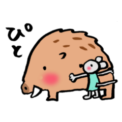 [LINEスタンプ] なかよし異種パート2の画像（メイン）