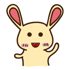 [LINEスタンプ] R. Rabbit daily