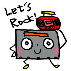 [LINEスタンプ] Let's tape~