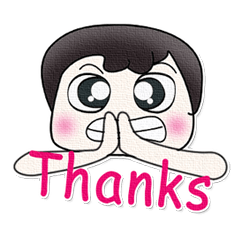 [LINEスタンプ] Mr. Takumi. Thanks ！！