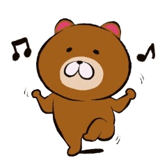 [LINEスタンプ] くまのくましゃん