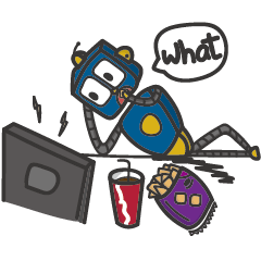 [LINEスタンプ] Hi, I'm Mr. Robot.