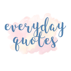 [LINEスタンプ] Everyday Quotes