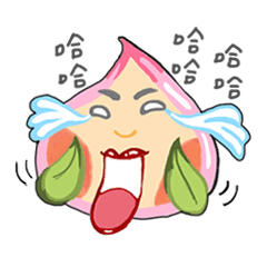 [LINEスタンプ] Ms.Peach