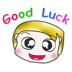 [LINEスタンプ] Mr. Masashi. Good luck！