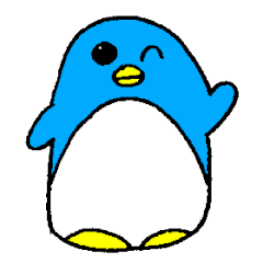 [LINEスタンプ] カラフルペンギンの日常