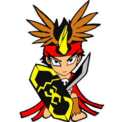 [LINEスタンプ] Kabazaran Boy