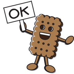 [LINEスタンプ] little cute cookie