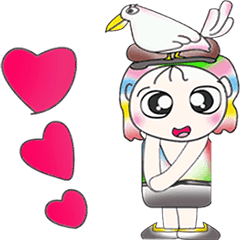 [LINEスタンプ] Mr. Hayato. Love Love Love！ ^_^